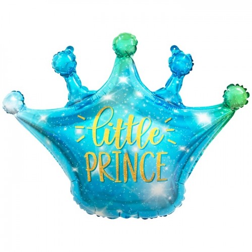 Шар фольгированный Фигура Корона Маленький Принц 30''