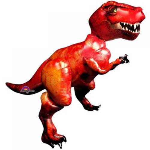 Шар (68"/172 см) Ходячая фигура, Тираннозавр